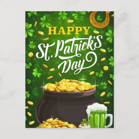 Bonne carte postale St patrick (Devant)