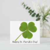 Bonne carte postale St. Patrick's Day (Debout devant)