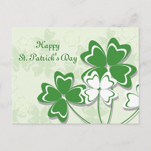 Bonne carte postale St. Patrick's Day (Devant)