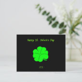 Bonne carte postale St. Patrick's Day (Debout devant)