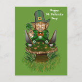 Bonne carte postale St. Patrick's Day (Devant)