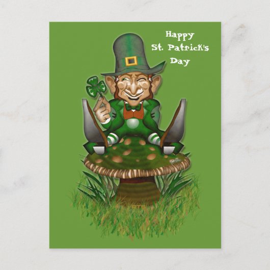 Bonne carte postale St. Patrick's Day (Devant)