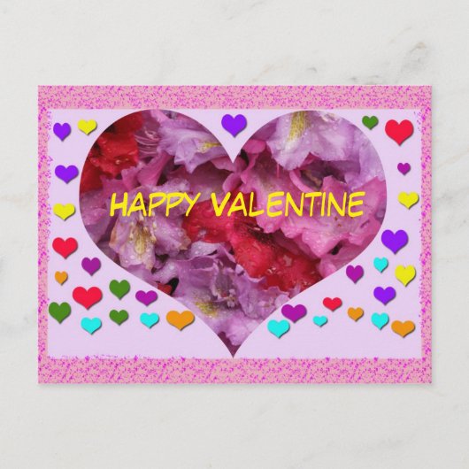 Bonne carte postale Valentine (Devant)