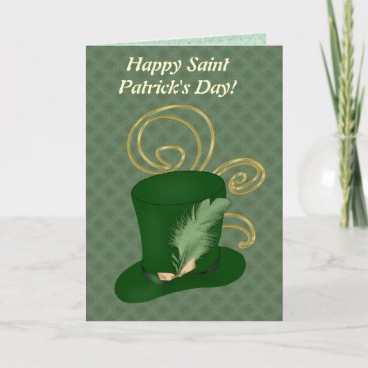 Bonne carte Saint-Patricks jour (Devant)