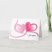 Bonne carte Saint Valentin (Devant)