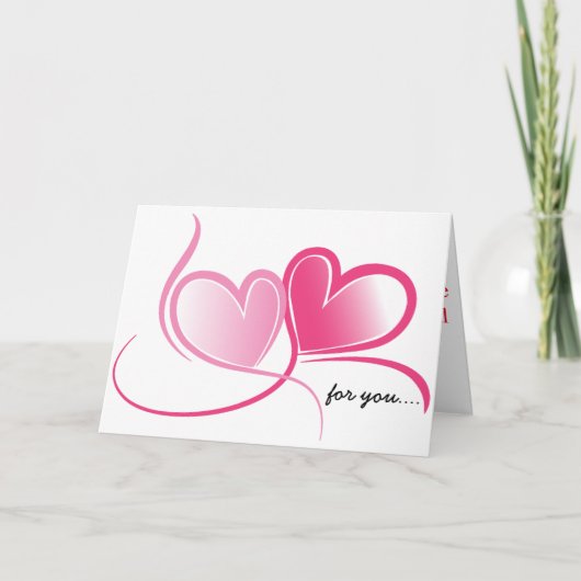 Bonne carte Saint Valentin (Devant)