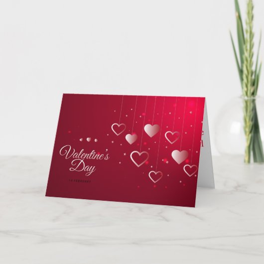 Bonne carte Saint Valentin (Devant)