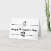 Bonne carte Saint Valentin (Devant)