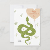 Bonne carte Saint Valentin blanche (Devant)