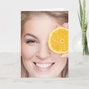 Bonne carte sarcastique d'anniversaire tardive