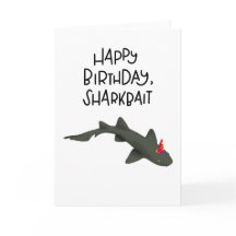 Bonne carte Sharkbait anniversaire