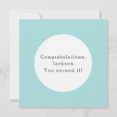 Bonne carte Sober-versary (Dos)