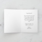 Bonne carte soeur d'anniversaire (Intérieur)