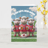 Bonne carte St David's Day (Fleur jaune)