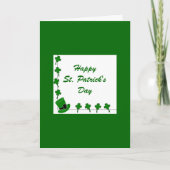 Bonne carte St. Patrick's Day Card (Devant)
