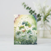 Bonne carte St. Patrick's Day Card (Debout devant)