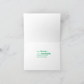 Bonne carte St. Patrick's Day Card (Intérieur)