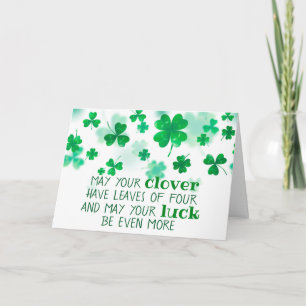 Bonne carte St. Patrick's Day Card