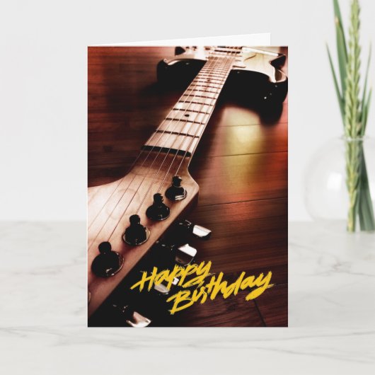 Bonne carte superstar d'anniversaire (Devant)