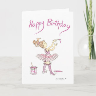 Bonne carte Tutu anniversaire