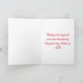 Bonne carte Valentine (Intérieur)
