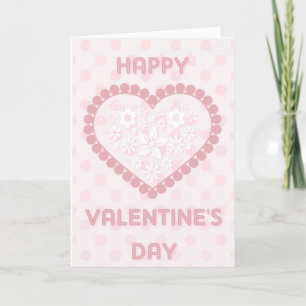 Bonne carte Valentine
