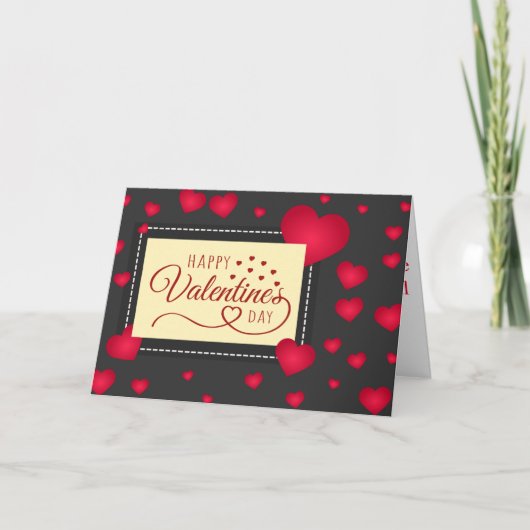 Bonne carte Valentine (Devant)