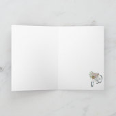 Bonne carte Vintage d'anniversaire (Intérieur)