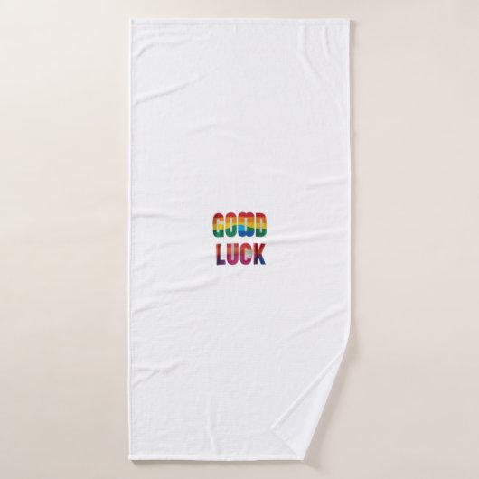 BONNE CHANCE (Serviette de bain)