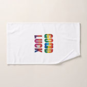 BONNE CHANCE (Serviette à main)