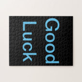 Bonne chance ou vos mots Puzzle (Horizontal)