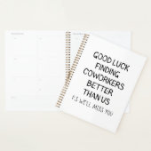 Bonne Chance Trouver De Meilleurs Collègues Que Le (Devant avec enveloppe)