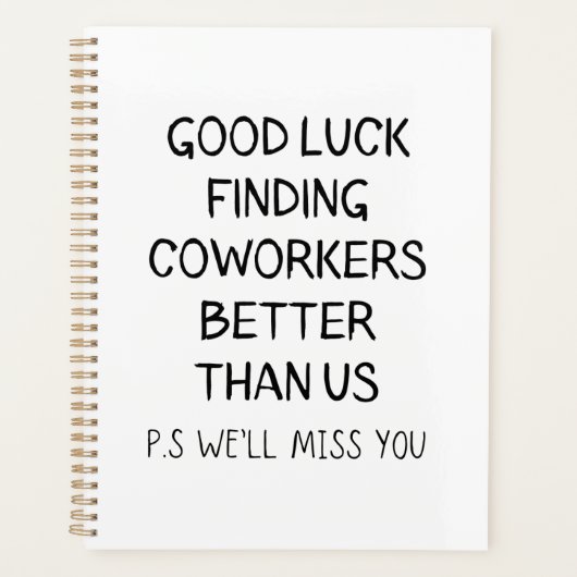 Bonne Chance Trouver De Meilleurs Collègues Que Le (Devant)