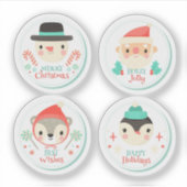 Bonne collection de stickers de Noël (Devant)