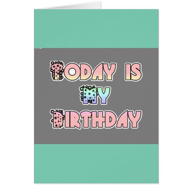 Bonne conception d'anniversaire (Devant)