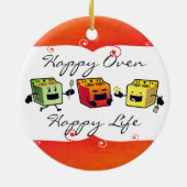 Bonne cuisine fours à la cuisson ornement de Noël (Dos)