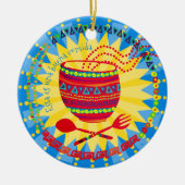 Bonne cuisine gastronomique mexicaine ornement de  (Devant)