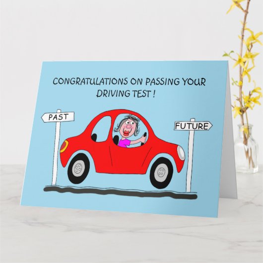 Bonne dame vient de passer la carte d'examen de co (Fleur jaune)