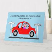 Bonne dame vient de passer la carte d'examen de co (Devant)