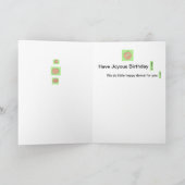 Bonne Danse Carte d'anniversaire (Intérieur)