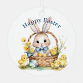 Bonne décoration des arbres de Pâques (Verso)