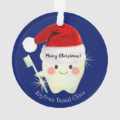 Bonne dent à Noël à Santa Hat   (dos)