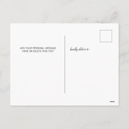 Bonne Faire-part de Pâques (Dos)