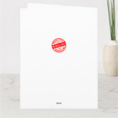 Bonne Femme vient de passer la carte d'examen Médi (Dos)