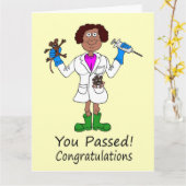 Bonne Femme vient de passer la carte d'examen Médi (Fleur jaune)