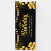 Bonne fête d'anniversaire Bannière (Vertical)