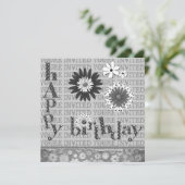 Bonne fête d'anniversaire Invitations (Debout devant)