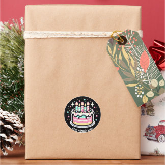 Bonne fête d'anniversaire Stickers personnalisés