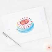 Bonne fête des autocollants d'anniversaire (Enveloppe)
