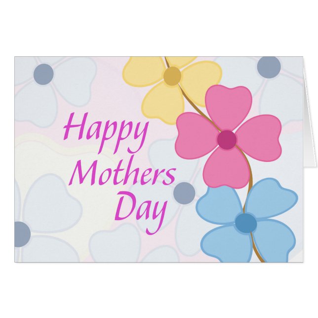 Bonne fête des mères (Devant horizontal)